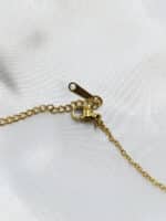 زنجیر گردنبد پروانه ای دو تیکه برند Stainless Steel