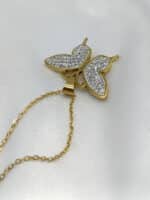 گردنبند پروانه ای برند Stainless Steel کد 2002 - Image 6