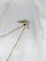 گردنبد پروانه ای برند Stainless Steel