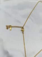 گردنبند مربعی برند Stainless Steel کد 2005 - Image 6