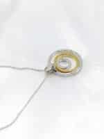 گردنبد زنانه حلقه ای برند Stainless Steel