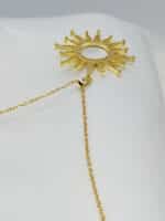 گردنبد زنانه خورشیدی برند Stainless Steel