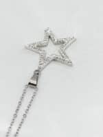 گردنبد زنانه ستاره ای برند Stainless Steel