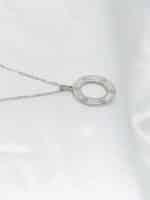 گردنبد زنانه بیضی برند Stainless Steel