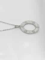 گردنبند بیضی برند Stainless Steel کد 2018 - Image 4