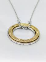 گردنبد دایره ای برند Stainless Steel