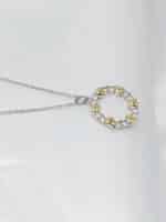 گردنبد دایره ای برند Stainless Steel