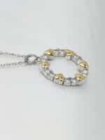 گردنبد دایره ای برند Stainless Steel