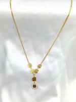 گردنبد زنانه طرح گل برند Stainless Steel کد 2012