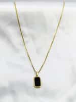 گردنبد زنانه پلاک برند Stainless Steel