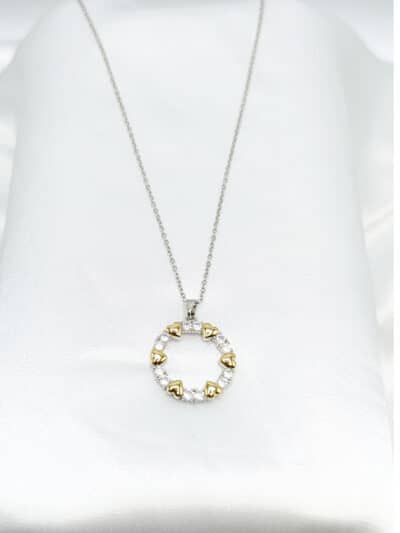 گردنبد دایره ای برند Stainless Steel