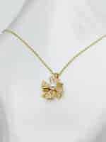 گردنبد فرفره ای نگین دار برند Stainless Steel