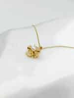 گردنبد فرفره ای نگین دار برند Stainless Steel