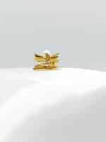 گردنبد فرفره ای نگین دار برند Stainless Steel