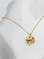 گردنبد فرفره ای نگین دار برند Stainless Steel