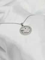 گردنبد ببر نگین دار برند Stainless Steel