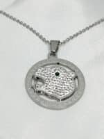گردنبد ببر نگین دار برند Stainless Steel