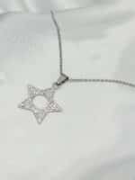 گردنبد ستاره ای نگین دار برند Stainless Steel