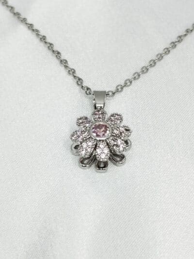 گردنبد نگین دار برند Stainless Steel