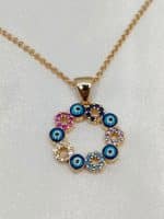 گردنبد چشم زخم دایره ای برند YSX