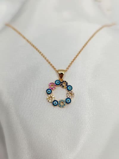 گردنبد چشم زخم دایره ای برند YSX