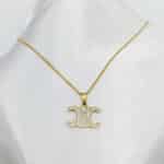 گردنبد نگین دار برند Stainless Steel