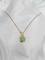 گردنبد نگین دار برند Stainless Steel