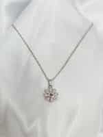 گردنبد نگین دار برند Stainless Steel