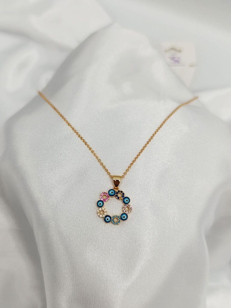 گردنبد چشم زخم دایره ای برند YSX