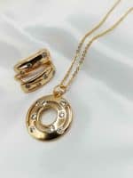 نیم ست زنانه بدون زنجیر