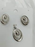 نیم ست زنانه ژوپینگ بیضی شکل بدون زنجیر کد 213