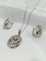 نیم ست زنانه ژوپینگ بیضی شکل بدون زنجیر کد 213