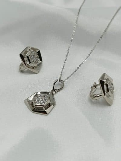 نیم ست ژوپینگ زنانه پنج ضلعی