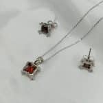 نیم ست زنانه ژوپینگ مربعی شکل بدون زنجیر