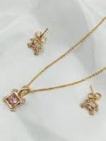 نیم ست زنانه ژوپینگ مربعی شکل بدون زنجیر کد 2191