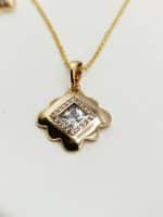 نیم ست ژوپینگ زنانه طلایی بدون زنجیر