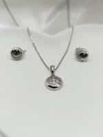 نیم ست زنانه ژوپینگ دایره ای با هلال ماه و ستاره کد 216