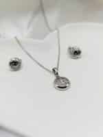 نیم ست زنانه ژوپینگ دایره ای با هلال ماه و ستاره کد 216