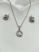 نیم ست زنانه ژوپینگ دایره ای با هلال ماه و ستاره کد 216