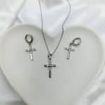 نیم ست زنانه ژوپینگ صلیبی شکل کد 205