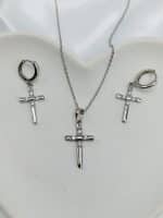 نیم ست زنانه ژوپینگ صلیبی شکل کد 205