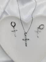 نیم ست زنانه ژوپینگ صلیبی شکل کد 205