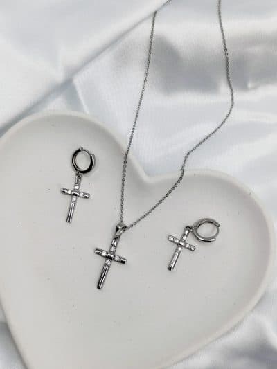 نیم ست زنانه ژوپینگ صلیبی شکل کد 205