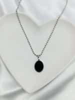 پلاک و زنجیر (گردنبد) ساده مردانه و زنانه ژوپینگ کد 281