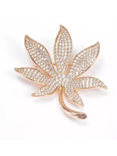 گل سینه طرح پروانه کد 502