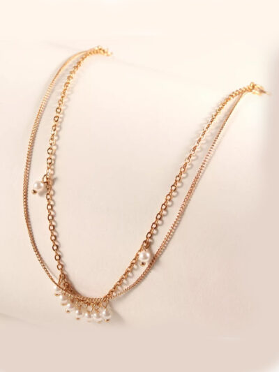 پابند مرواریدی طلایی ژوپینگ کد 511