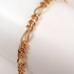 دستبند زنانه طلایی ژوپینگ کد 517