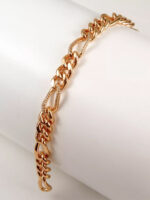 دستبند زنانه طلایی ژوپینگ کد 517