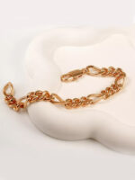 دستبند زنانه طلایی ژوپینگ کد 517