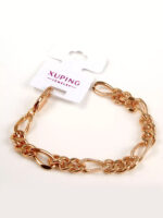 دستبند زنانه طلایی ژوپینگ کد 517